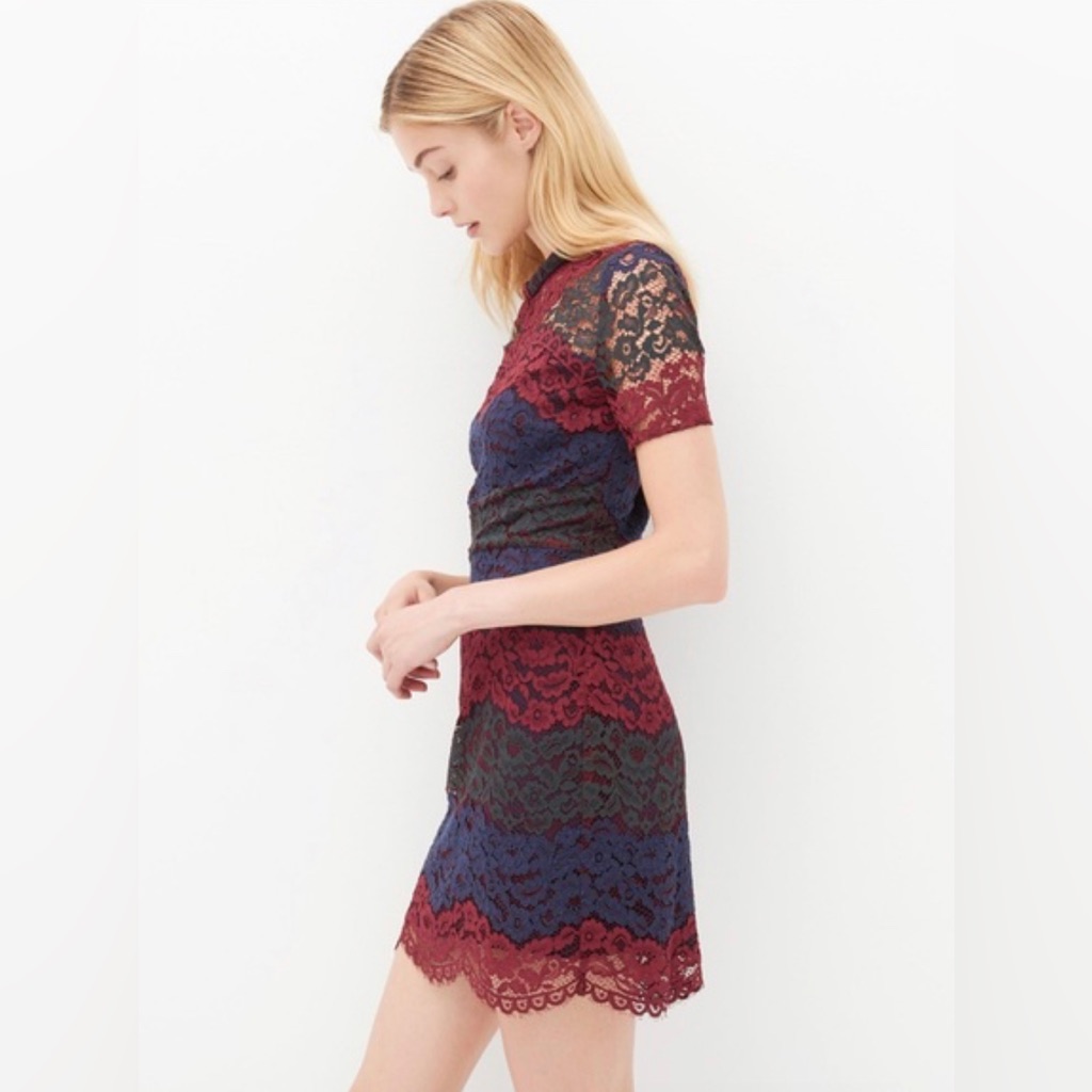 Sandro Rodney Guipure Lace Dress